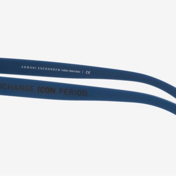 Armani Exchange Black and Blue Sunglasses - Picture 3 of 9